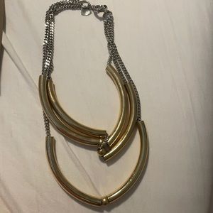 Giles & Brother Gold and silver tone costume